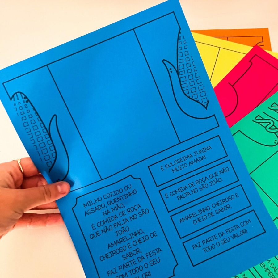 Leiturinhas Juninas Fatiadas - Festa Junina - Pedagogia de Ideias Leiturinhas Juninas Fatiadas - Festa Junina