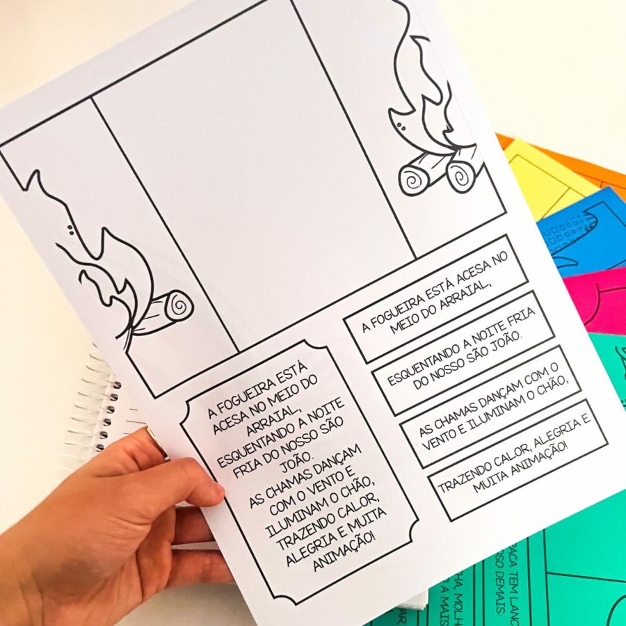 Leiturinhas Juninas Fatiadas - Festa Junina - Pedagogia de Ideias Leiturinhas Juninas Fatiadas - Festa Junina