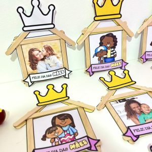 Lembrancinha com Palitos - Dia das Mães - Dia das Mães