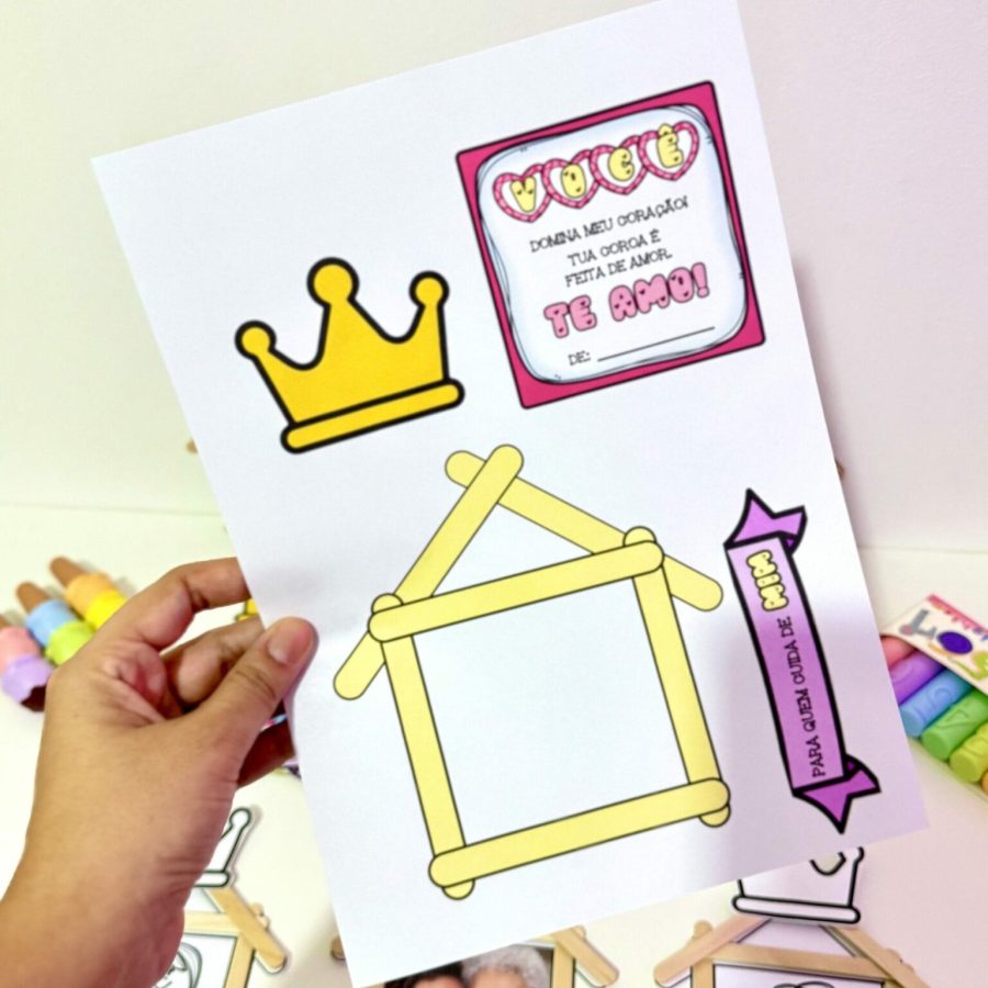 Lembrancinha com Palitos - Dia das Mães - Dia das Mães - Pedagogia de Ideias Lembrancinha com Palitos - Dia das Mães - Dia das Mães