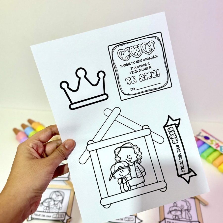 Lembrancinha com Palitos - Dia das Mães - Dia das Mães - Pedagogia de Ideias Lembrancinha com Palitos - Dia das Mães - Dia das Mães