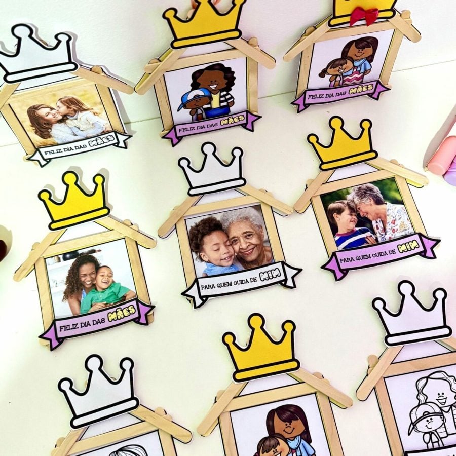 Lembrancinha com Palitos - Dia das Mães - Dia das Mães - Pedagogia de Ideias Lembrancinha com Palitos - Dia das Mães - Dia das Mães