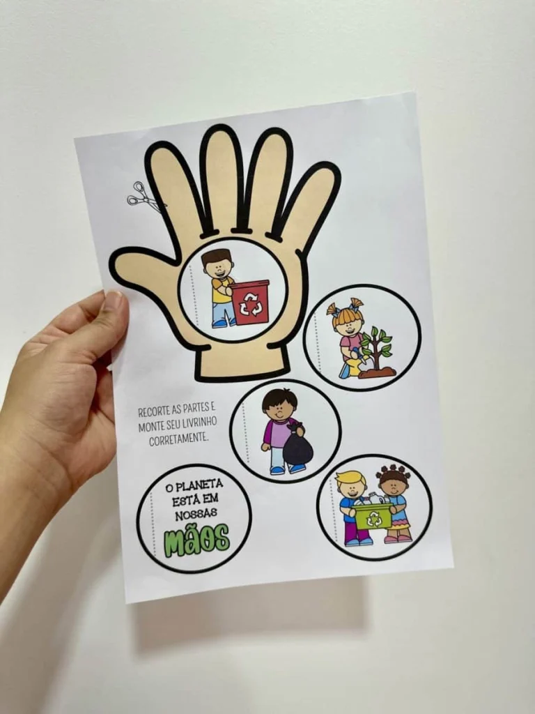 Livrinho O Planeta Está em Nossas Mãos — foto 10
