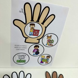 Livrinho – O Planeta Está em Nossas Mãos - Dia do Meio Ambiente - Pedagogia de Ideias Livrinho – O Planeta Está em Nossas Mãos - Dia do Meio Ambiente