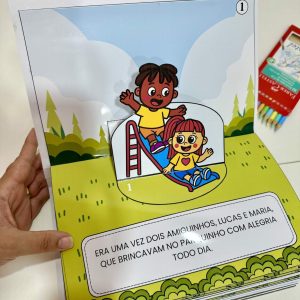 Livro 3D “Meu Corpo é Precioso” - Maio Laranja - Pedagogia de Ideias Livro 3D “Meu Corpo é Precioso” - Maio Laranja