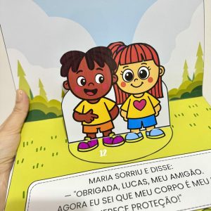 Livro 3D “Meu Corpo é Precioso” - Maio Laranja - Pedagogia de Ideias Livro 3D “Meu Corpo é Precioso” - Maio Laranja