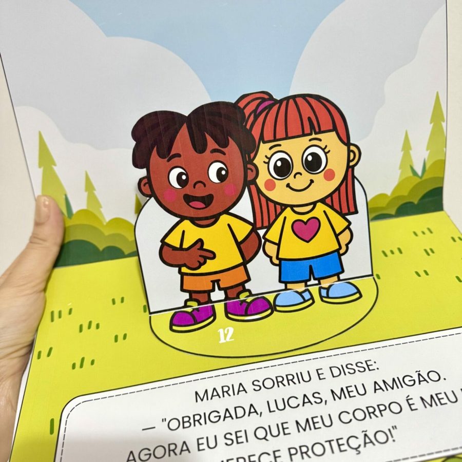 Livro 3D “Meu Corpo é Precioso” - Maio Laranja - Pedagogia de Ideias Livro 3D “Meu Corpo é Precioso” - Maio Laranja