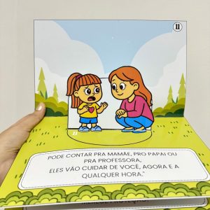 Livro 3D “Meu Corpo é Precioso” - Maio Laranja - Pedagogia de Ideias Livro 3D “Meu Corpo é Precioso” - Maio Laranja