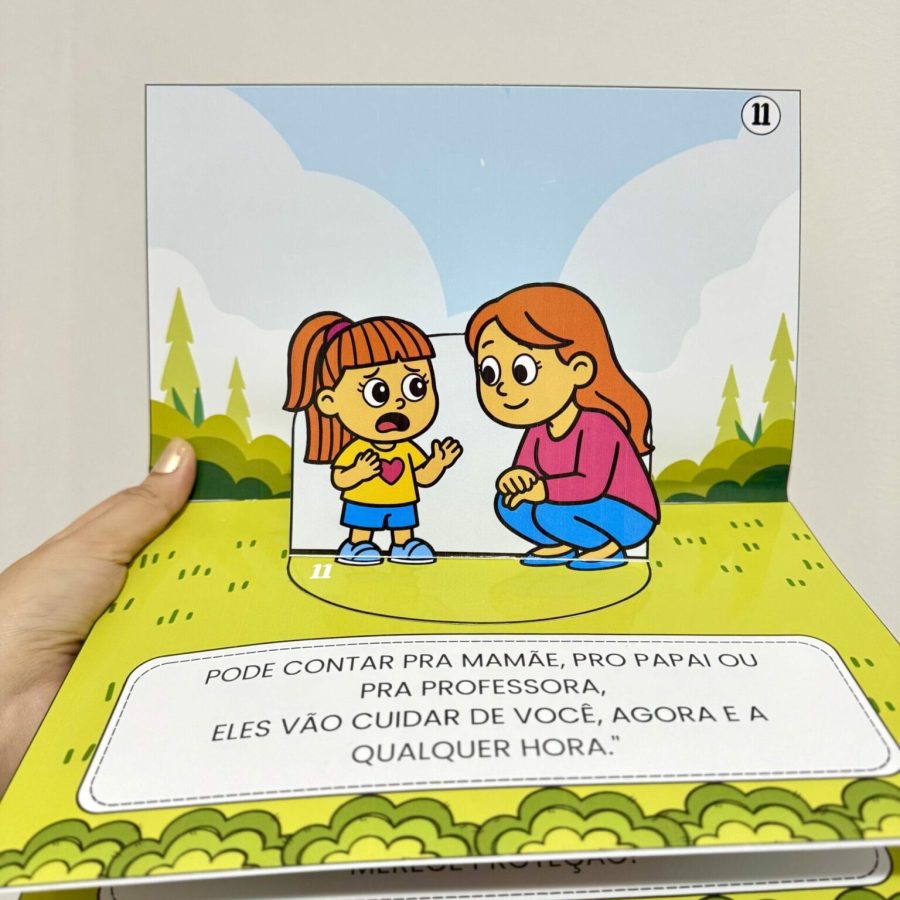 Livro 3D “Meu Corpo é Precioso” - Maio Laranja - Pedagogia de Ideias Livro 3D “Meu Corpo é Precioso” - Maio Laranja