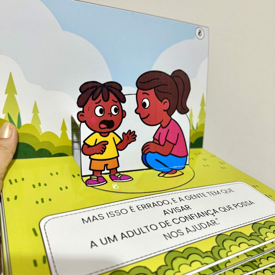 Livro 3D “Meu Corpo é Precioso” - Maio Laranja - Pedagogia de Ideias Livro 3D “Meu Corpo é Precioso” - Maio Laranja