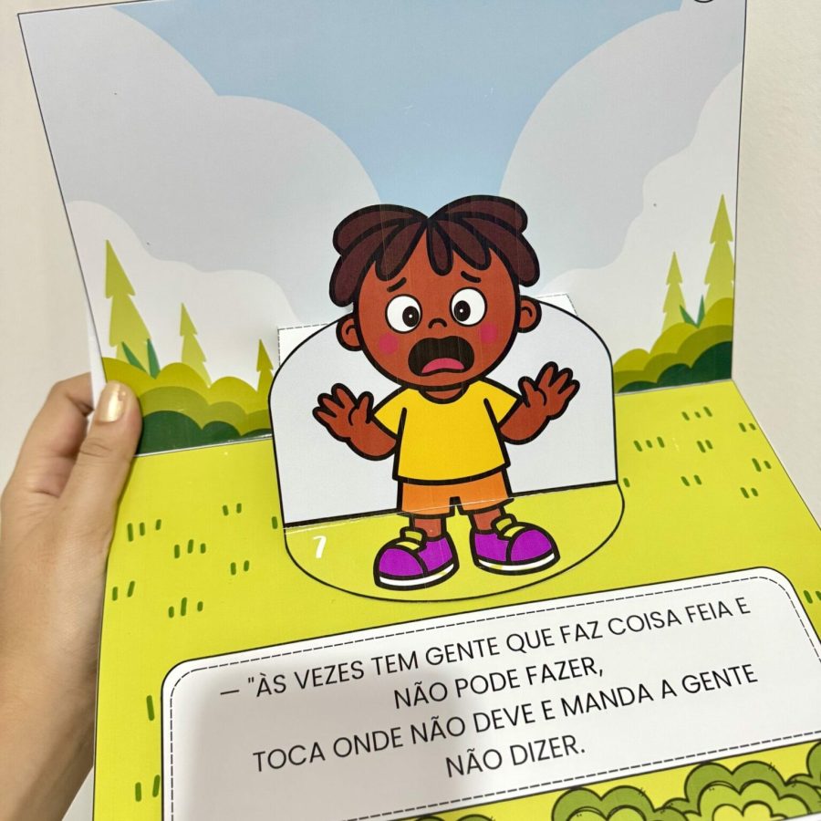 Livro 3D “Meu Corpo é Precioso” - Maio Laranja - Pedagogia de Ideias Livro 3D “Meu Corpo é Precioso” - Maio Laranja