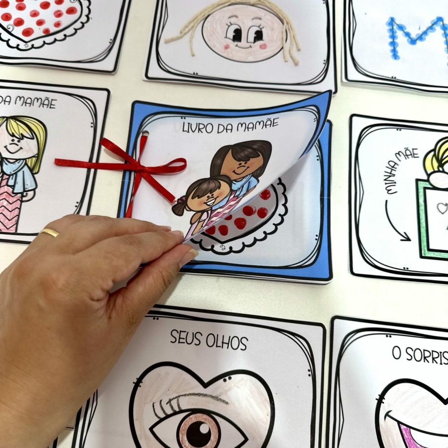 Livro da Mamãe - Dia das Mães - Pedagogia de Ideias Livro da Mamãe - Dia das Mães