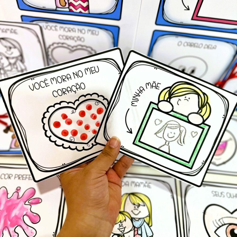 Livro da Mamãe - Dia das Mães - Pedagogia de Ideias Livro da Mamãe - Dia das Mães