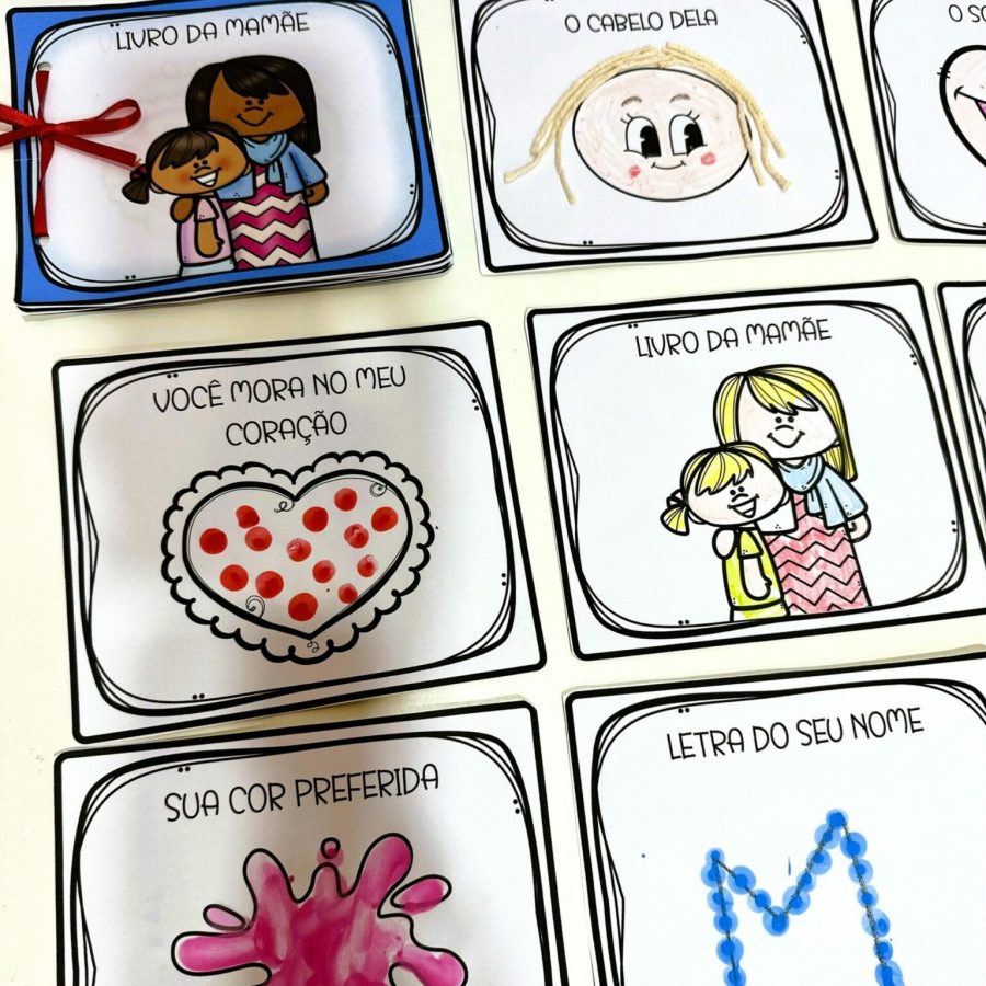 Livro da Mamãe - Dia das Mães - Pedagogia de Ideias Livro da Mamãe - Dia das Mães