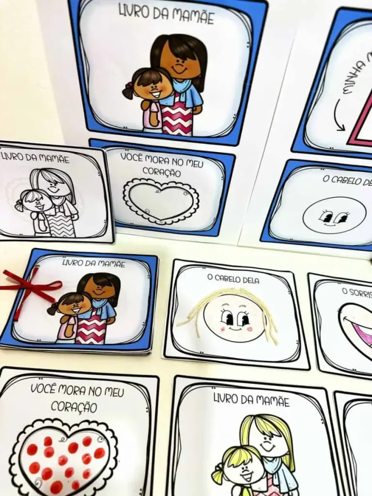 Livro da Mamãe para Colorir e Montar — foto 4