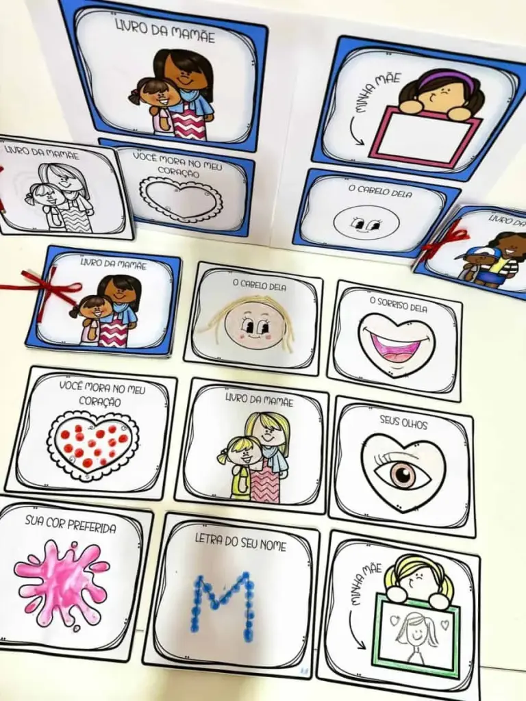 Livro da Mamãe para Colorir e Montar — foto 6