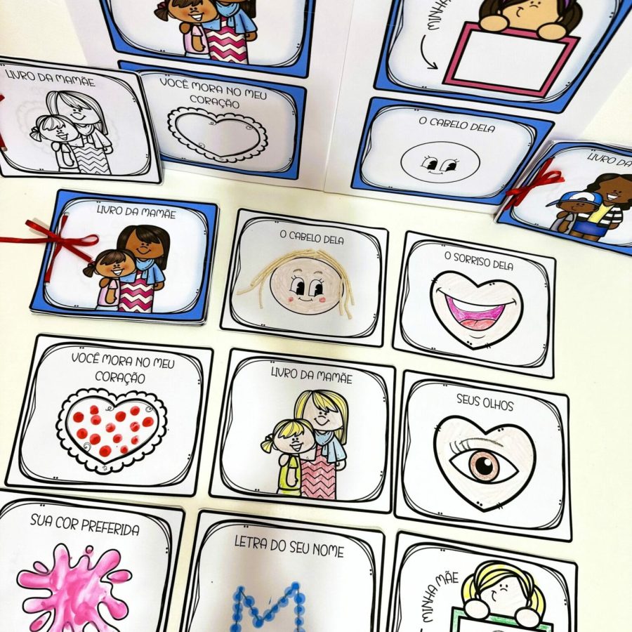 Livro da Mamãe - Dia das Mães - Pedagogia de Ideias Livro da Mamãe - Dia das Mães