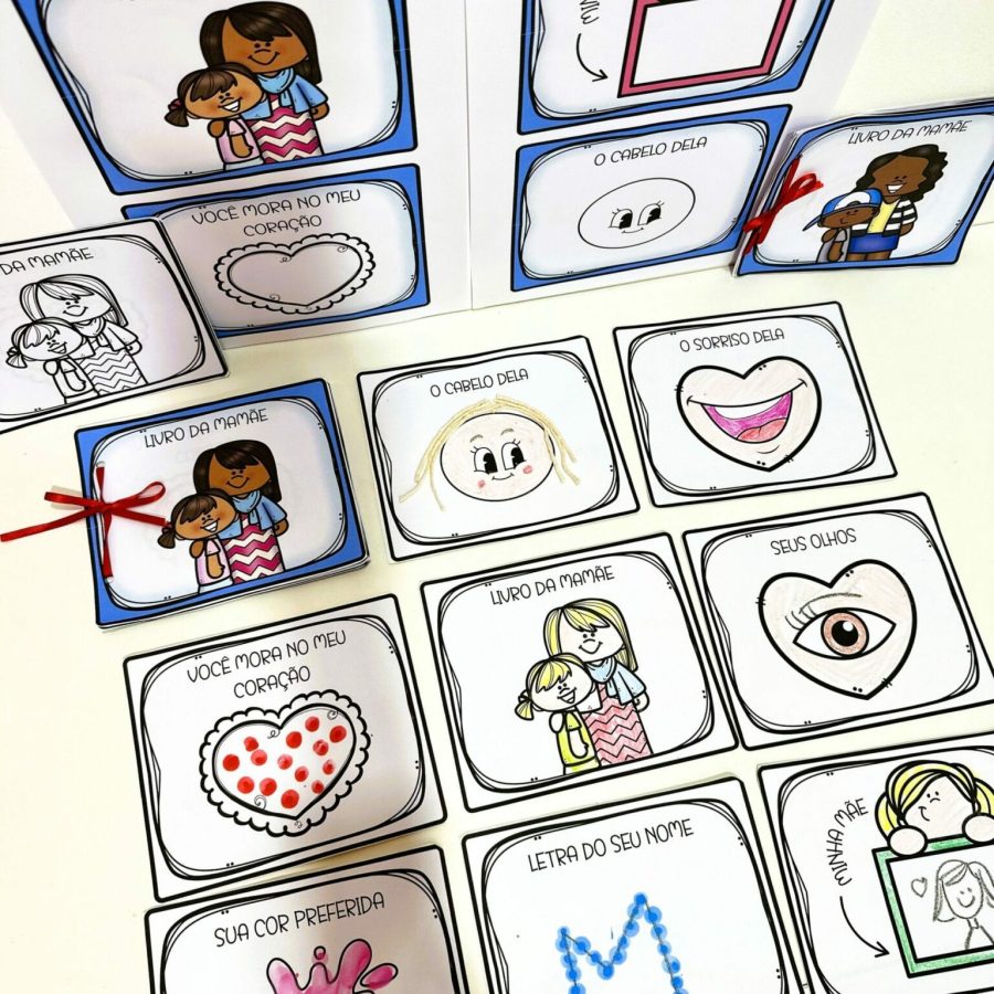 Livro da Mamãe - Dia das Mães - Pedagogia de Ideias Livro da Mamãe - Dia das Mães