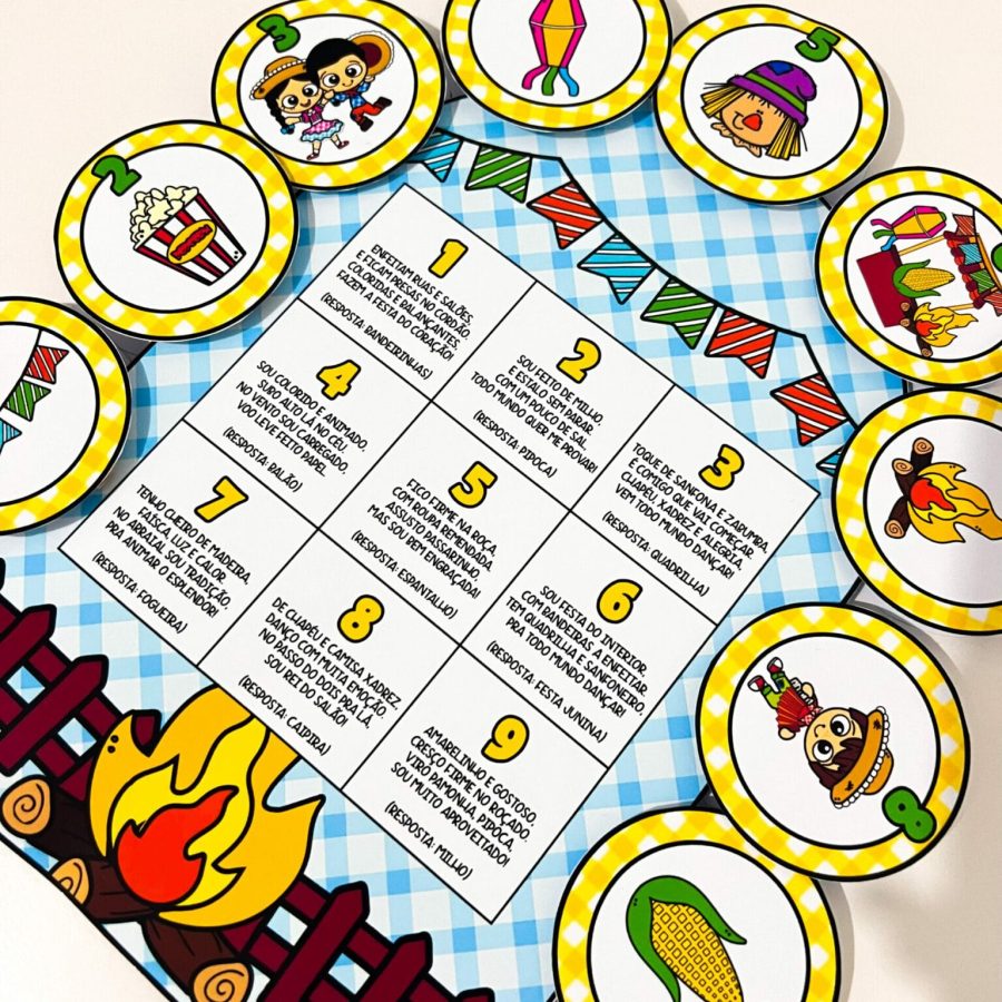 Luva Adivinhas Juninos - Festa Junina - Pedagogia de Ideias Luva Adivinhas Juninos - Festa Junina