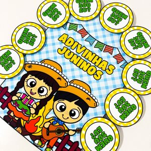 Luva Adivinhas Juninos - Festa Junina