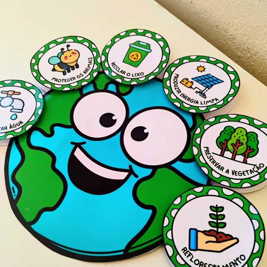 Luva Interativa do Meio Ambiente - Dia do Meio Ambiente - Pedagogia de Ideias Luva Interativa do Meio Ambiente - Dia do Meio Ambiente