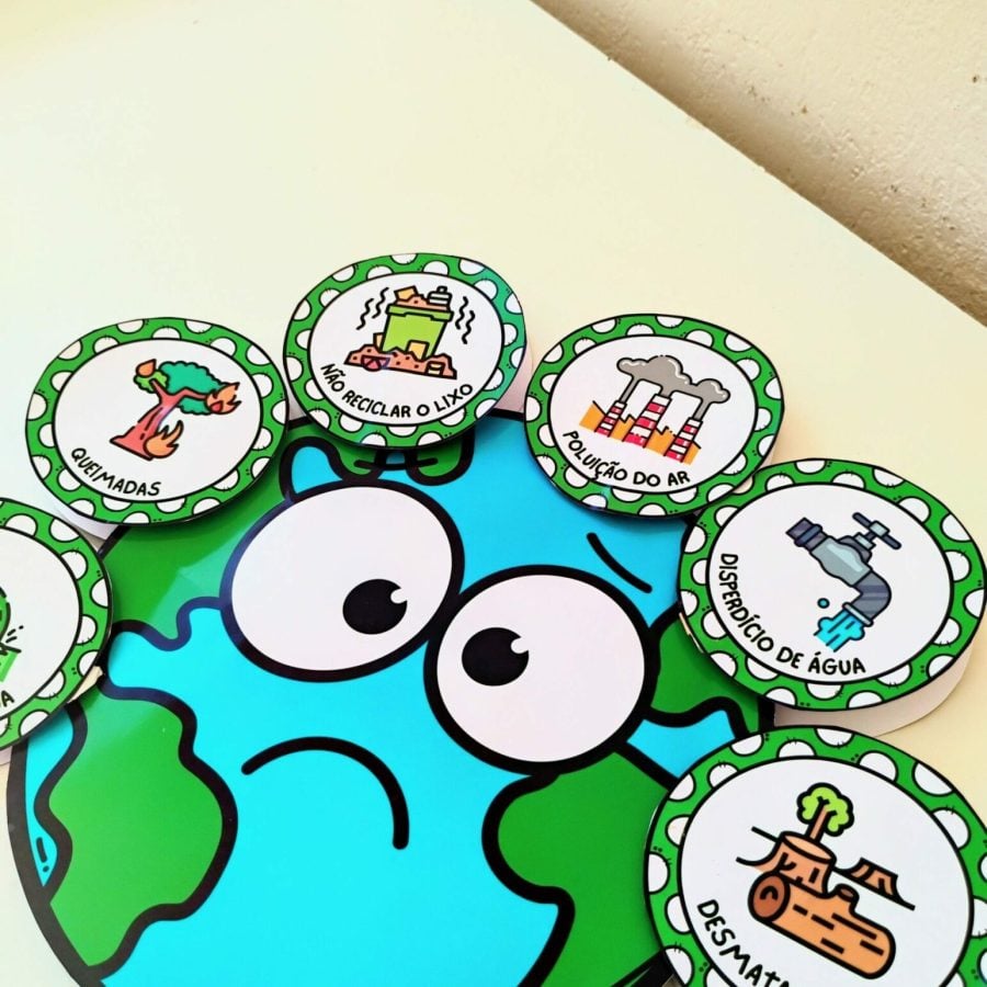 Luva Interativa do Meio Ambiente - Dia do Meio Ambiente - Pedagogia de Ideias Luva Interativa do Meio Ambiente - Dia do Meio Ambiente