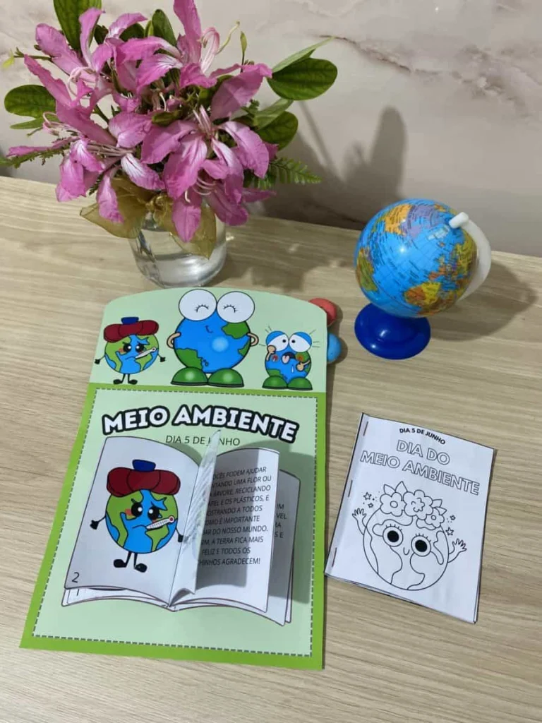 Luva Meio Ambiente com Dois Livros — foto 6