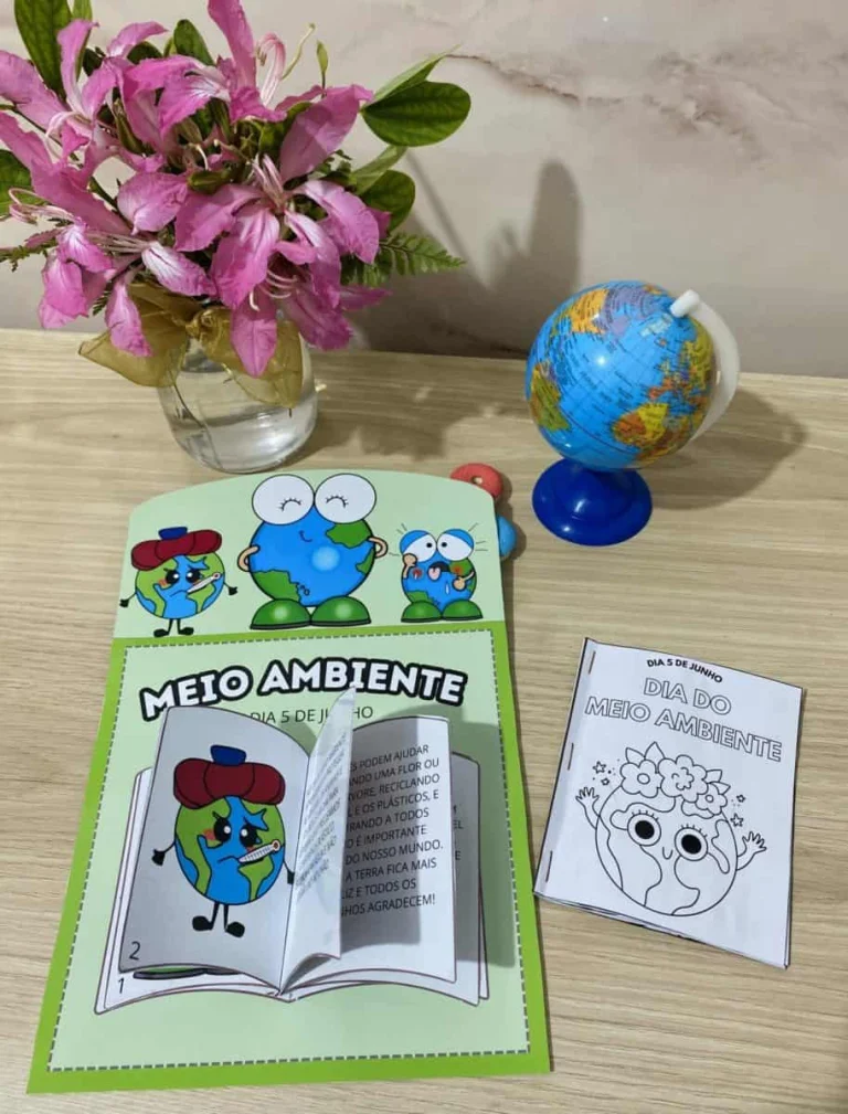 Luva Meio Ambiente com Dois Livros — foto 5
