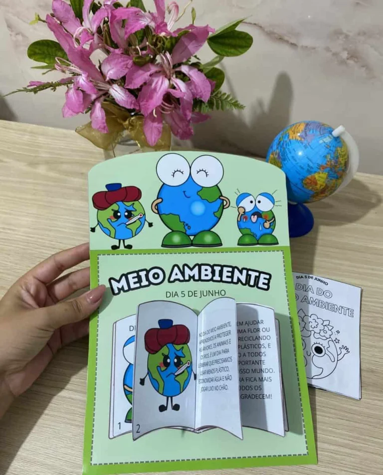 Luva Meio Ambiente com Dois Livros — foto 3