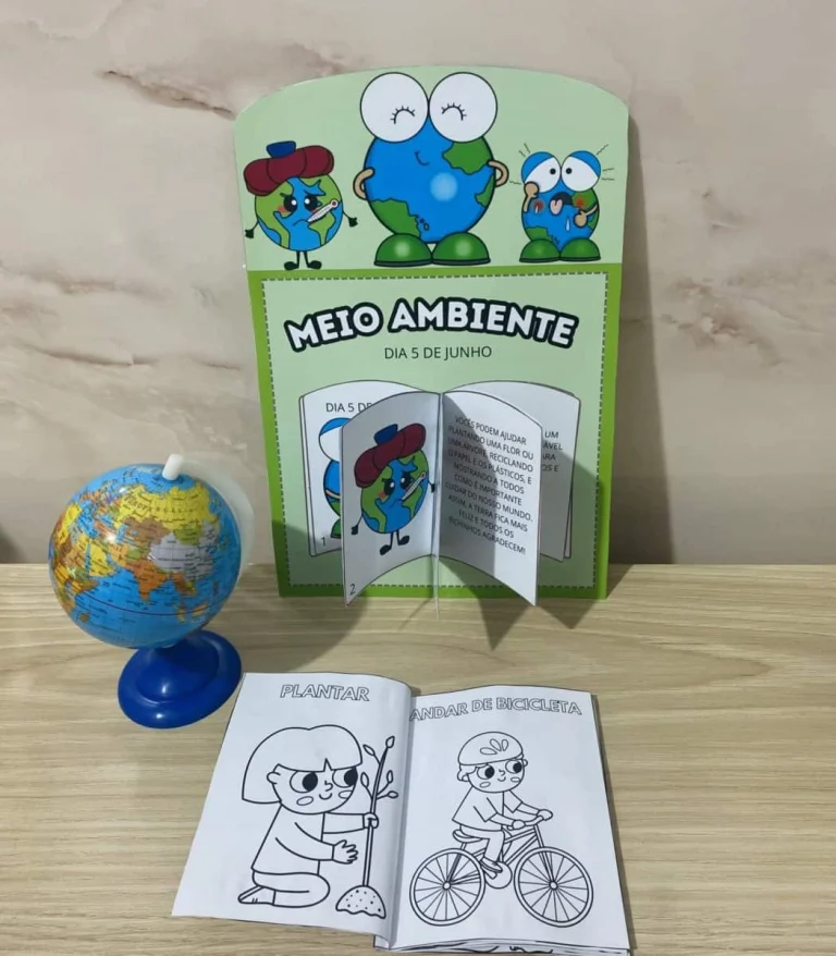 Luva Meio Ambiente com Dois Livros — foto 2