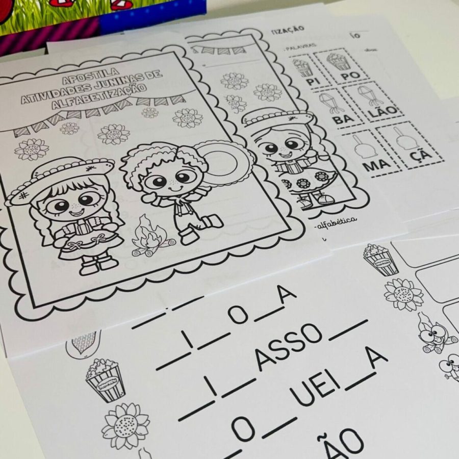 Mini Kit Festa Junina - Festa Junina - Pedagogia de Ideias Mini Kit Festa Junina - Festa Junina