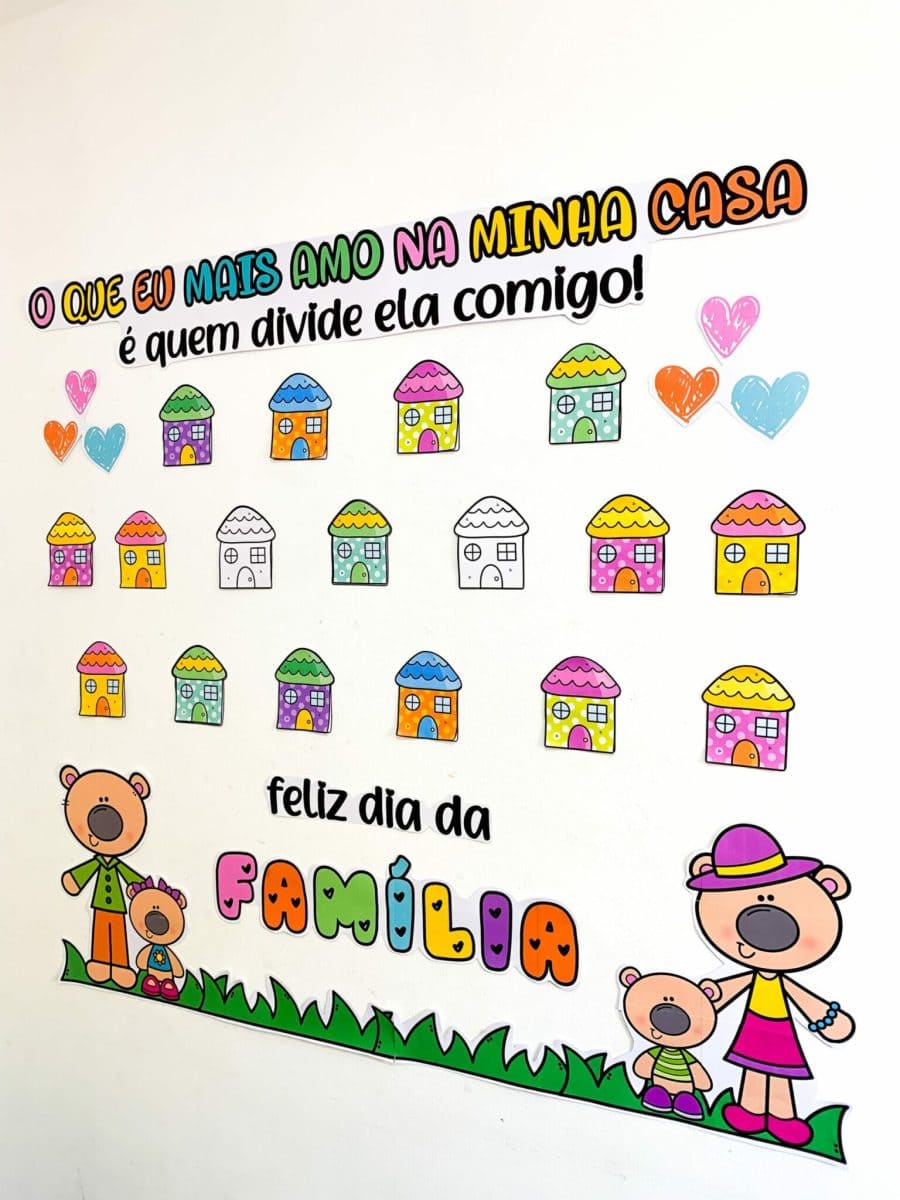 Painel Dia da Família • Pedagogia de Ideias