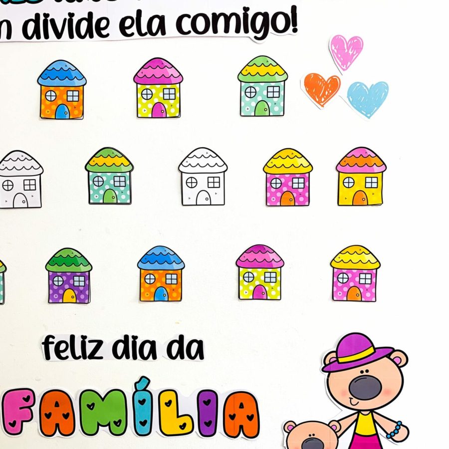 Painel Dia da Família - Dia da Família - Pedagogia de Ideias Painel Dia da Família - Dia da Família