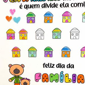 Painel Dia da Família - Dia da Família - Pedagogia de Ideias Painel Dia da Família - Dia da Família