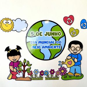 Painel - Dia Mundial do Meio Ambiente - Dia do Meio Ambiente