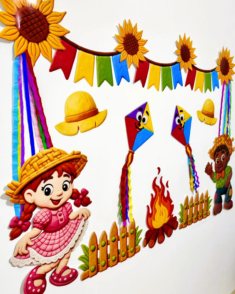 Painel Festa Junina para Mural Escolar — foto 4