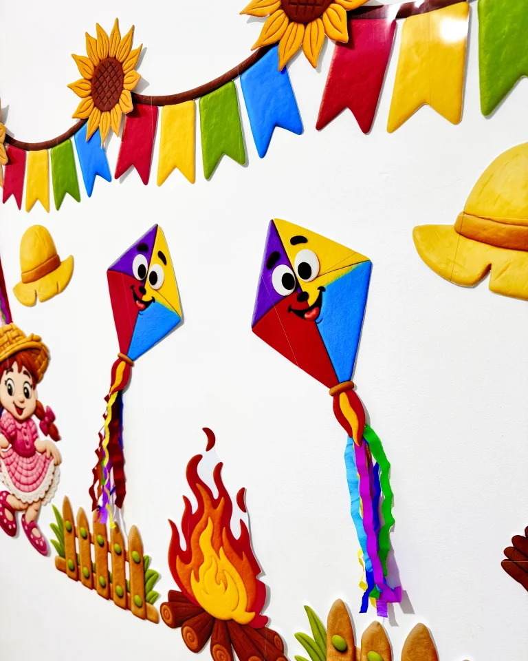 Painel Festa Junina para Mural Escolar — foto 2