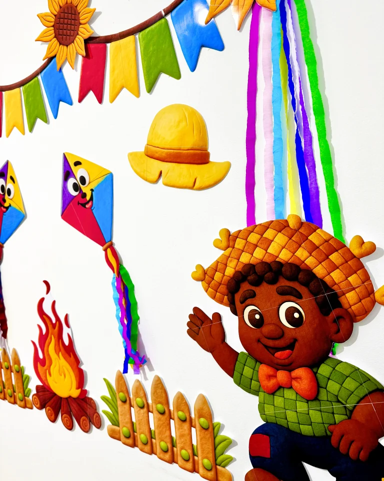 Painel Festa Junina para Mural Escolar — foto 8