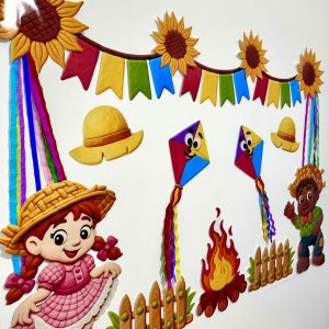 Painel Festa Junina - Festa Junina - Pedagogia de Ideias Painel Festa Junina - Festa Junina