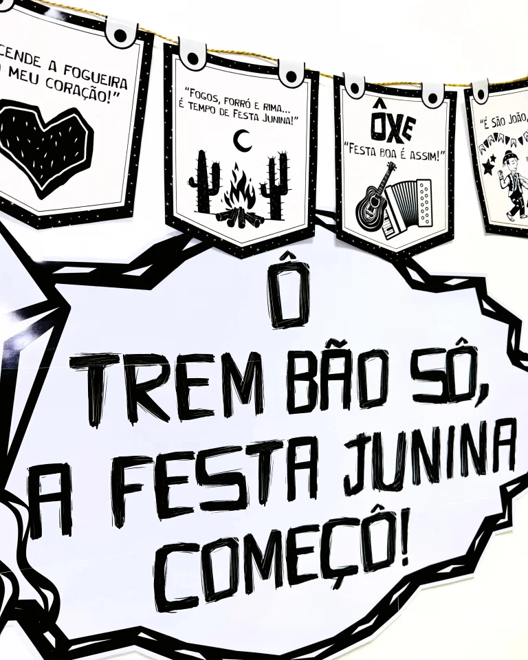 Painel Junino em Estilo Cordel — foto 2