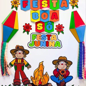 Painel Junino - Festa Boa Sô! - Festa Junina - Pedagogia de Ideias Painel Junino - Festa Boa Sô! - Festa Junina