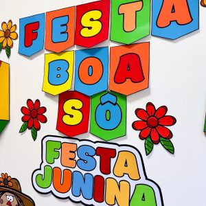 Painel Junino - Festa Boa Sô! - Festa Junina