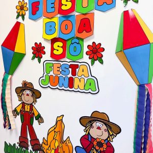 Painel Junino - Festa Boa Sô! - Festa Junina