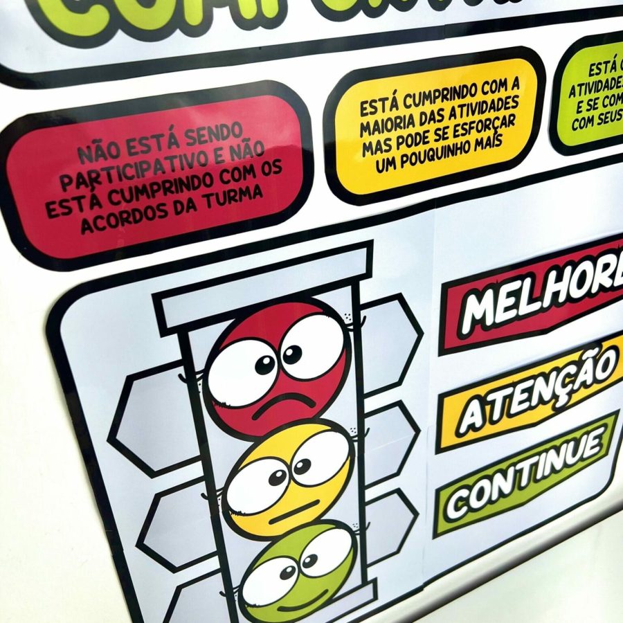 Semáforo do Comportamento - Educação Infantil - Pedagogia de Ideias Semáforo do Comportamento - Educação Infantil