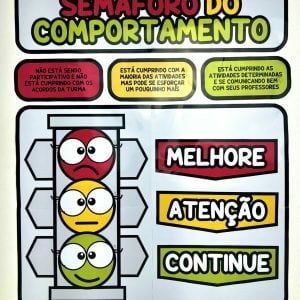 Semáforo do Comportamento - Educação Infantil