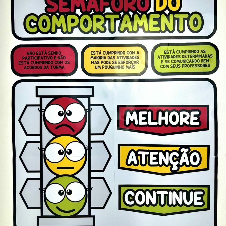 Semáforo do Comportamento - Educação Infantil - Pedagogia de Ideias Semáforo do Comportamento - Educação Infantil