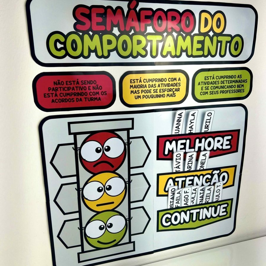 Semáforo do Comportamento - Educação Infantil - Pedagogia de Ideias Semáforo do Comportamento - Educação Infantil