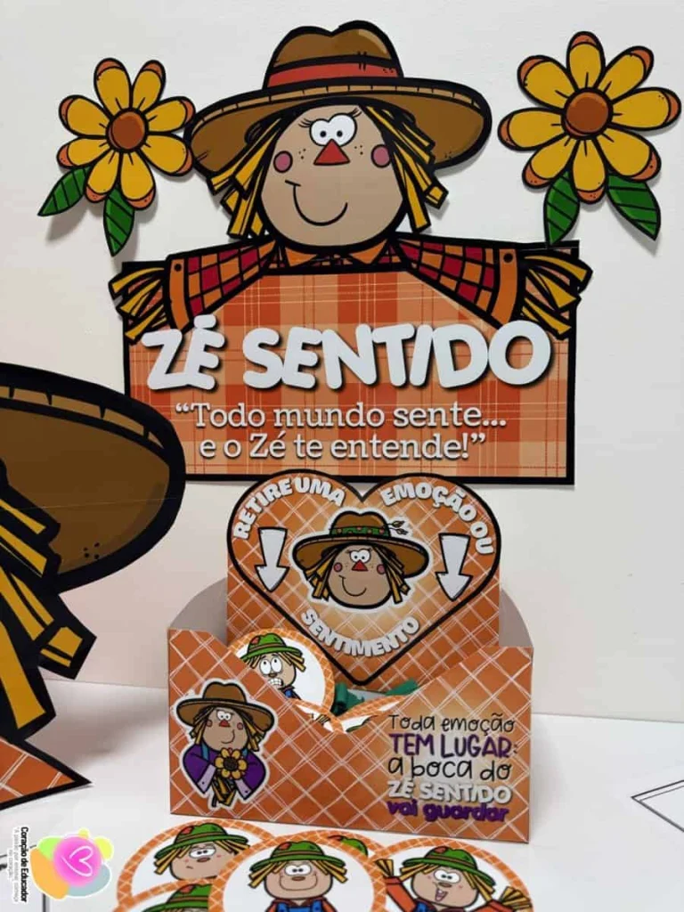Dinâmica Zé Sentido Espantalho das Emoções — foto 4