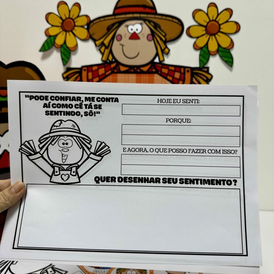 Zé Sentido - Espantalho das Emoções - Dinâmicas - Pedagogia de Ideias Zé Sentido - Espantalho das Emoções - Dinâmicas