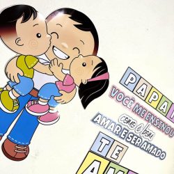 Painel Dia dos Pais - Te Amo - Dia dos Pais